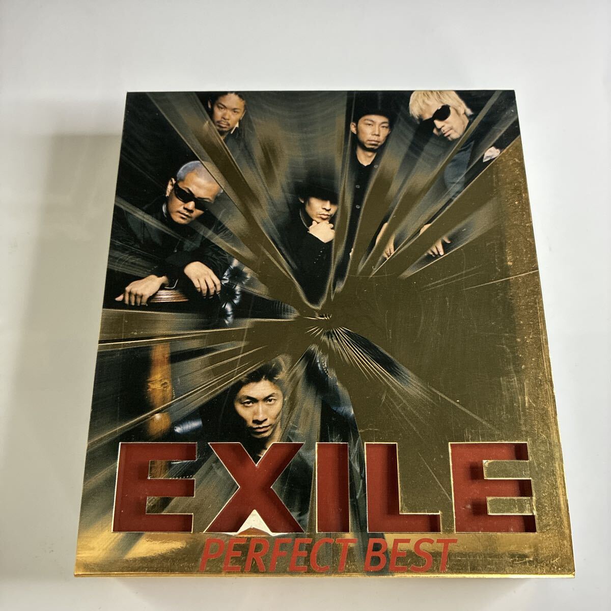 WY16 ＥＸＩＬＥ ＤＶＤ付／ＰＥＲＦＥＣＴＢＥＳＴ EXILE ベストアルバム CD スリーブ付 金色 パーフェクトベスト