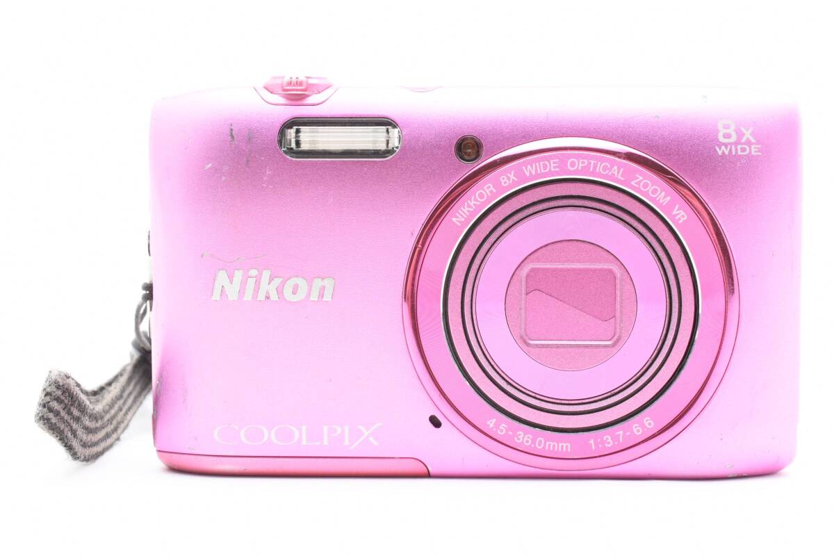 Nikon COOLPIX S3600 ニコン コンパクトデジタルカメラ ピンク #M11964