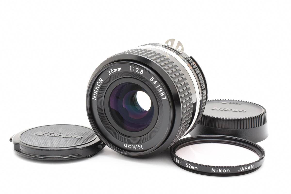 【動作良好品★】Nikon ニコン Ai-S NIKKOR 35mm F2.8 #M11966