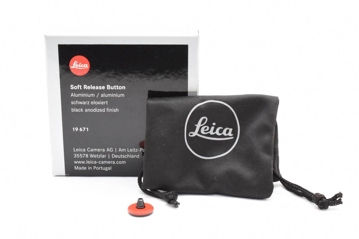 【美品★】Leica ライカ レリーズボタン 8mm レッド #M11986