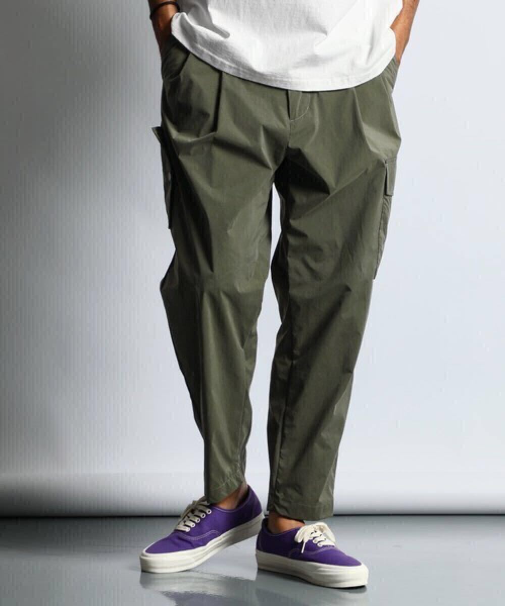 The DUFFER of ST.GEORGE NYLON RIP PHOTOGRAPHER PANTS：ナイロンリップ フォトグラファーパンツ カーゴパンツ　L