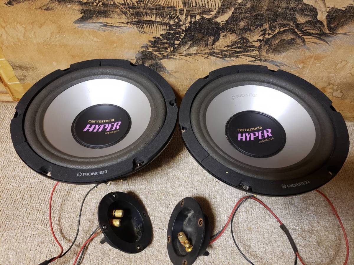 Pioneer TS-WX2500 2本 27㎝ /400W / 120/ 4Ω