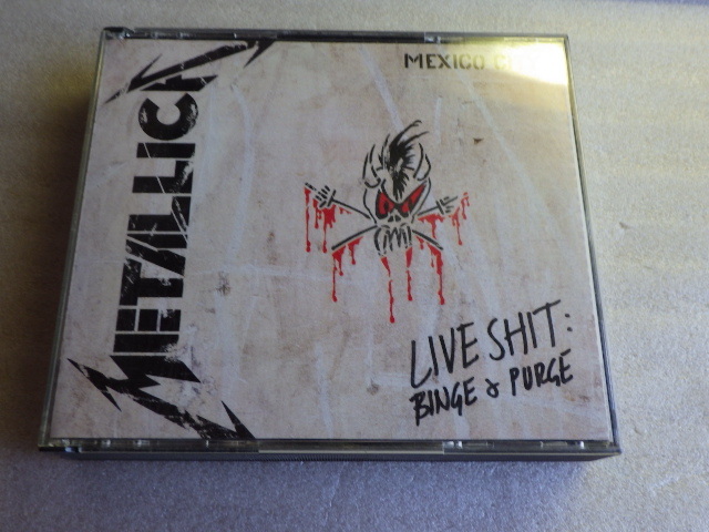 メタリカ ライヴシット 国内盤 3CD ステージパス METALLICA live shit binge and purse ｖ012410