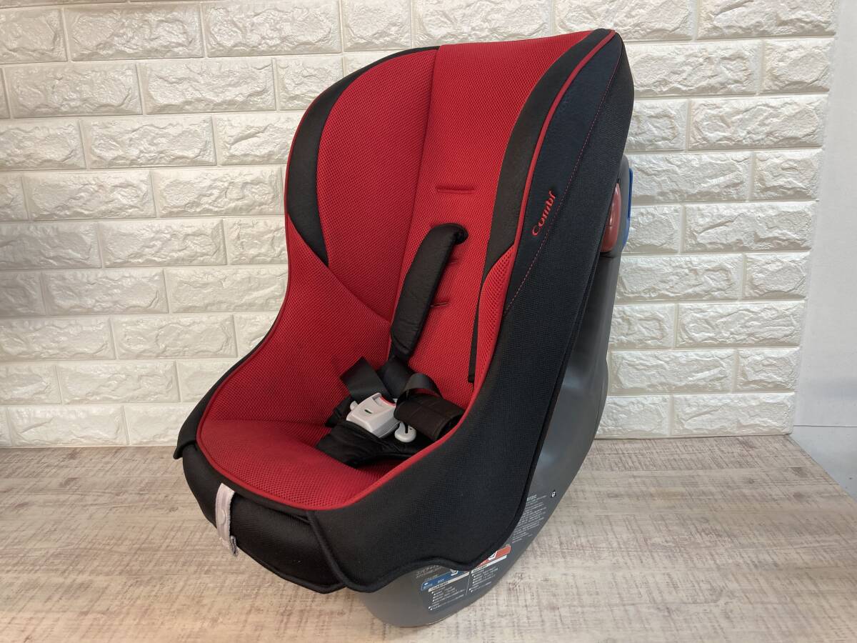 ☆美品　Combi コンビ　ミニマグランデEG UB チャイルドシート　CV-01X レッドルースター　4歳頃まで　