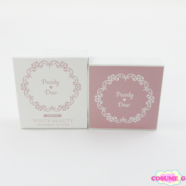 パーリーデュー 薬用美白トリートメントスキンケアパウダーDay＆Night 10g レフィル 専用コンパクトケース セット C646