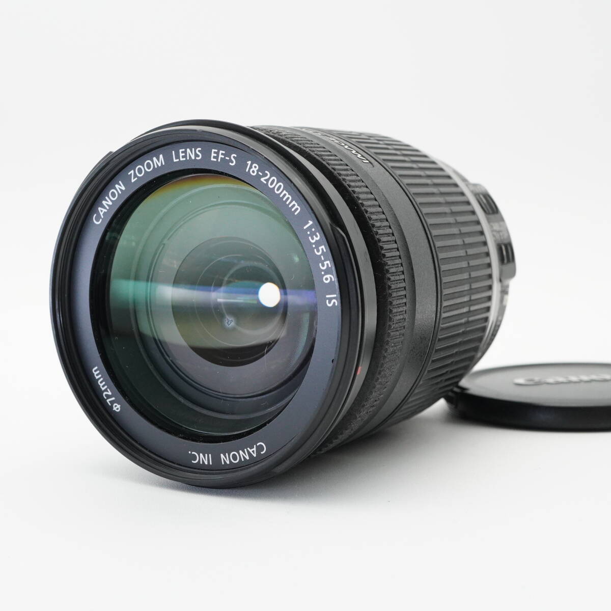 実用美品 Canon キヤノン ZOOM LENS EF-S 18-200mm F3.5-5.6 IS 高倍率ズームレンズ #B2096