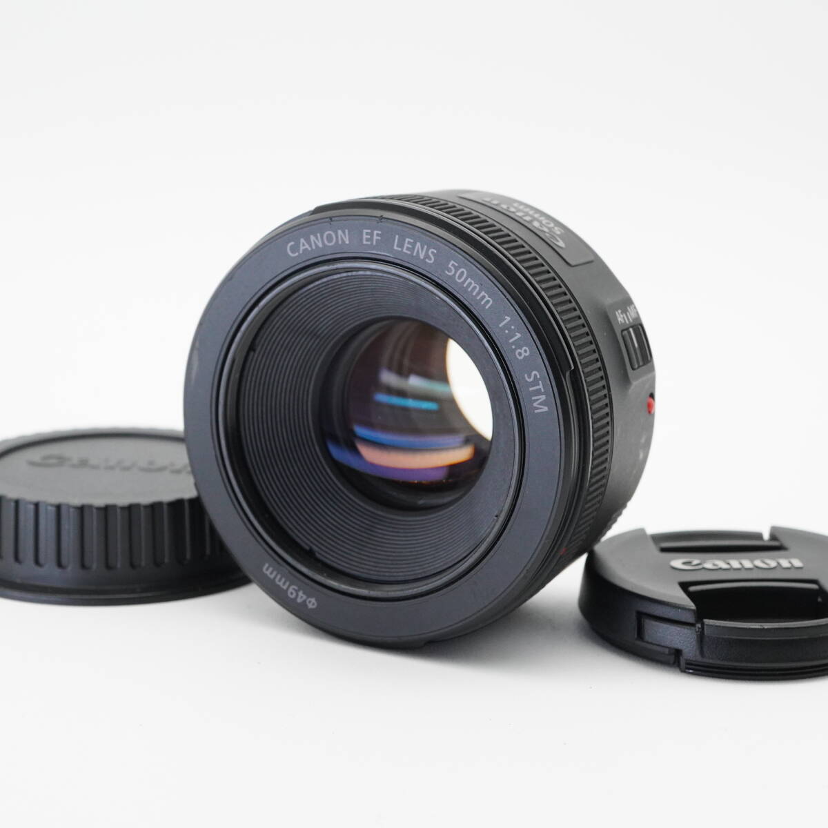 美品 Canon キヤノン EF 50mm F1.8 STM 単焦点レンズ #AA6347