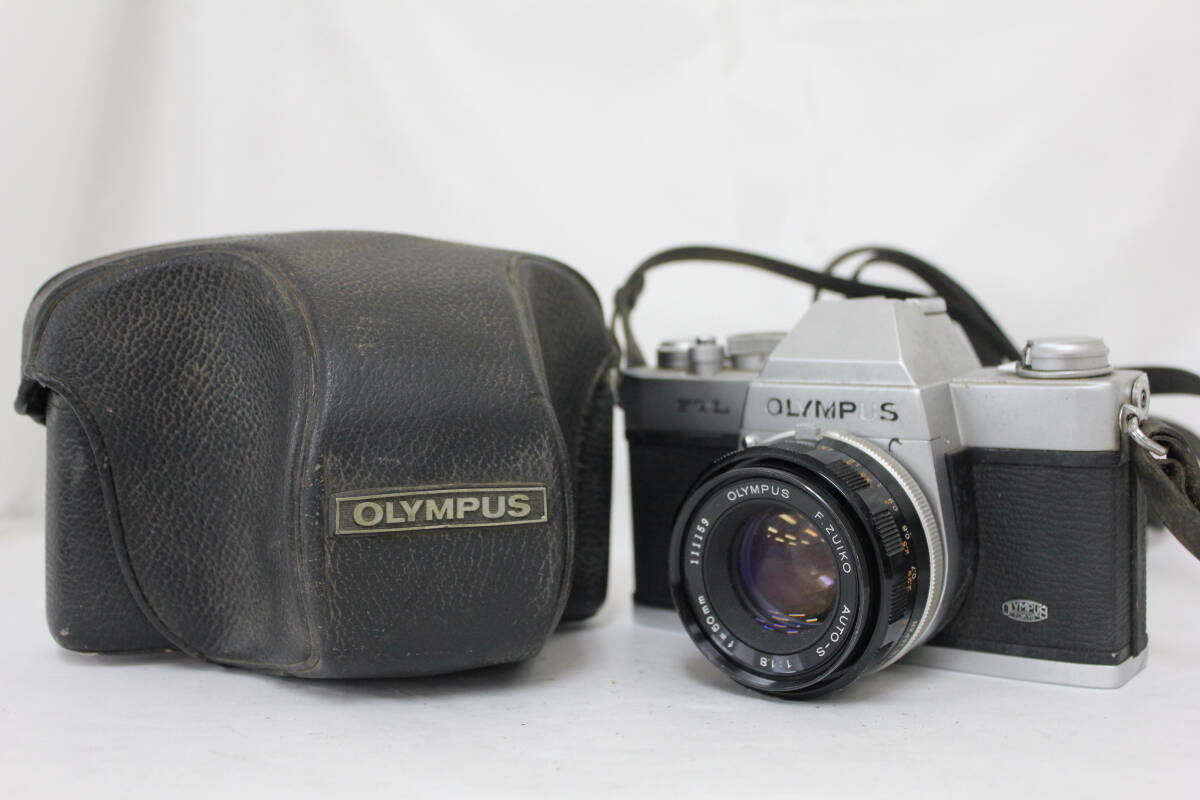 【訳あり品】 オリンパス Olympus FTL F.ZUIKO AUTO-S 50mm F1.8 ケース付き ボディレンズセット M7195