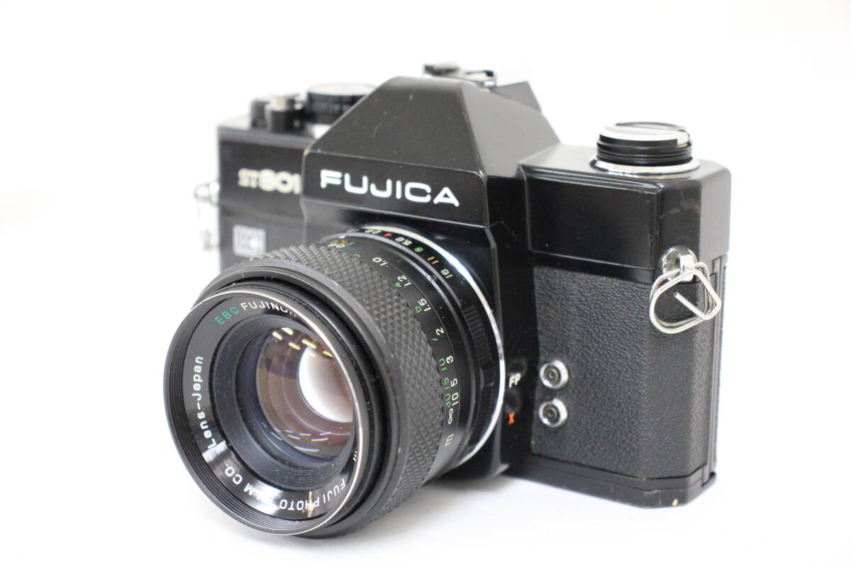 【訳あり品】 フジカ Fujica ST801 ブラック EBC Fujinon 55mm F1.8 M42マウント ボディレンズセット e2157