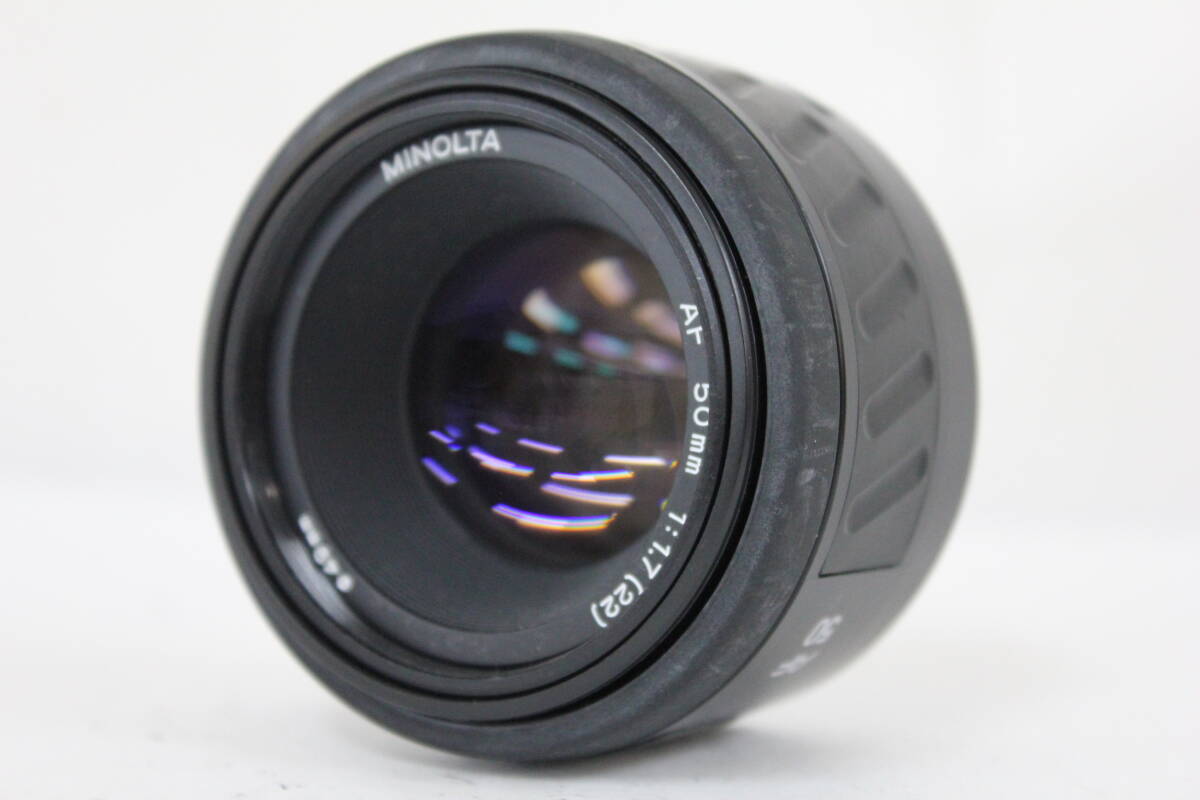 【返品保証】 ミノルタ Minolta AF 50mm F1.7 レンズ M7248