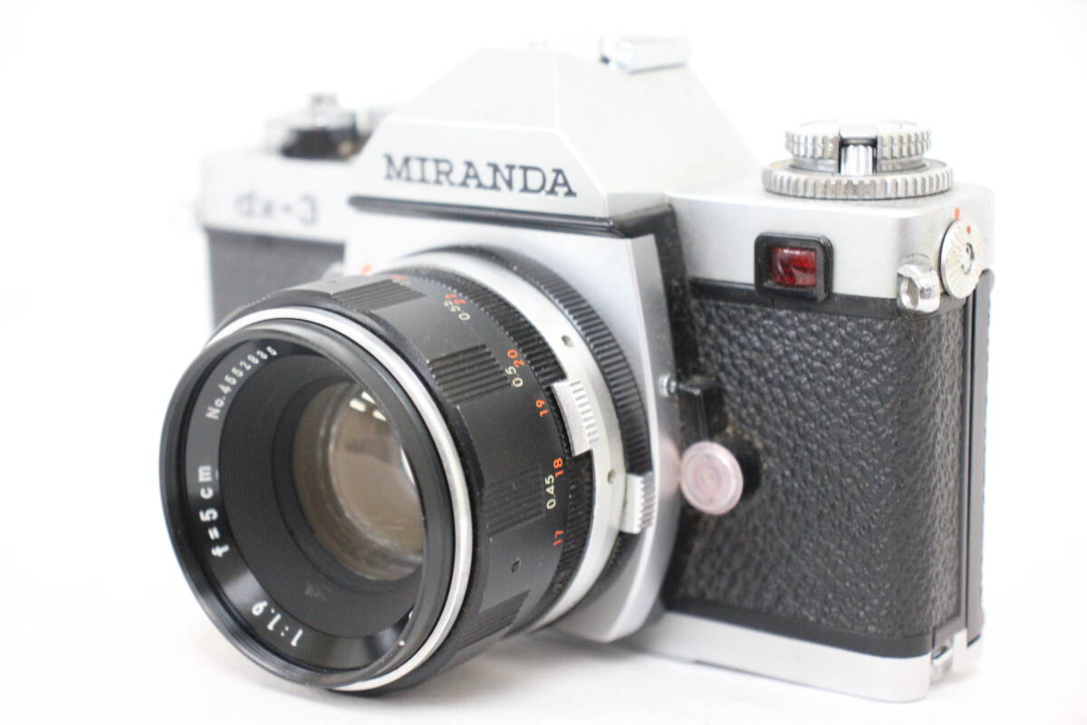 【返品保証】 ミランダ Miranda dx-3 Auto Miranda 5cm F1.9 ボディレンズセット e2425