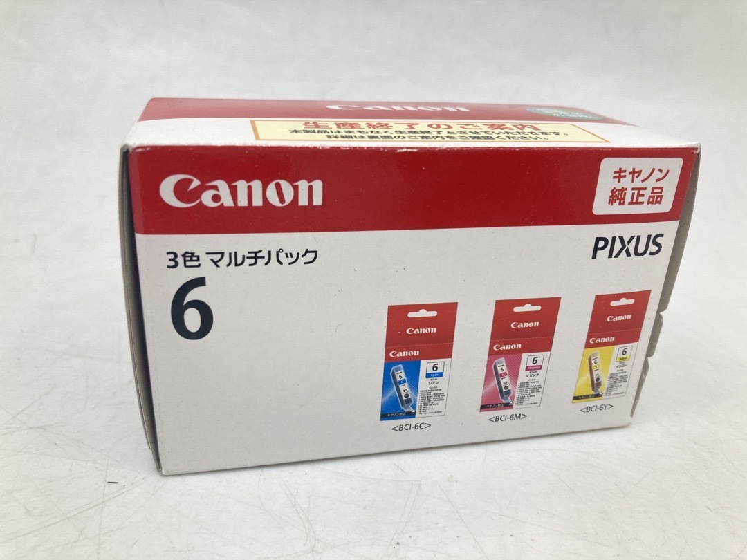Canon BCI-6/3MP 3色マルチパック 純正インクカートリッジ アウトレット 期限切れ 未使用 未開封
