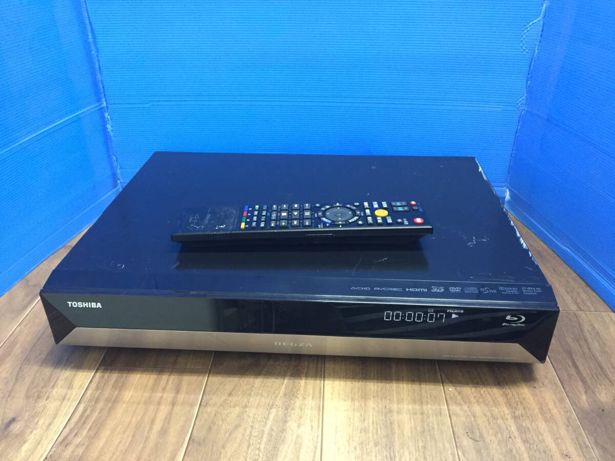 東芝 ブルーレイレコーダー RD-BZ710 純正リモコン付き　中古品7583
