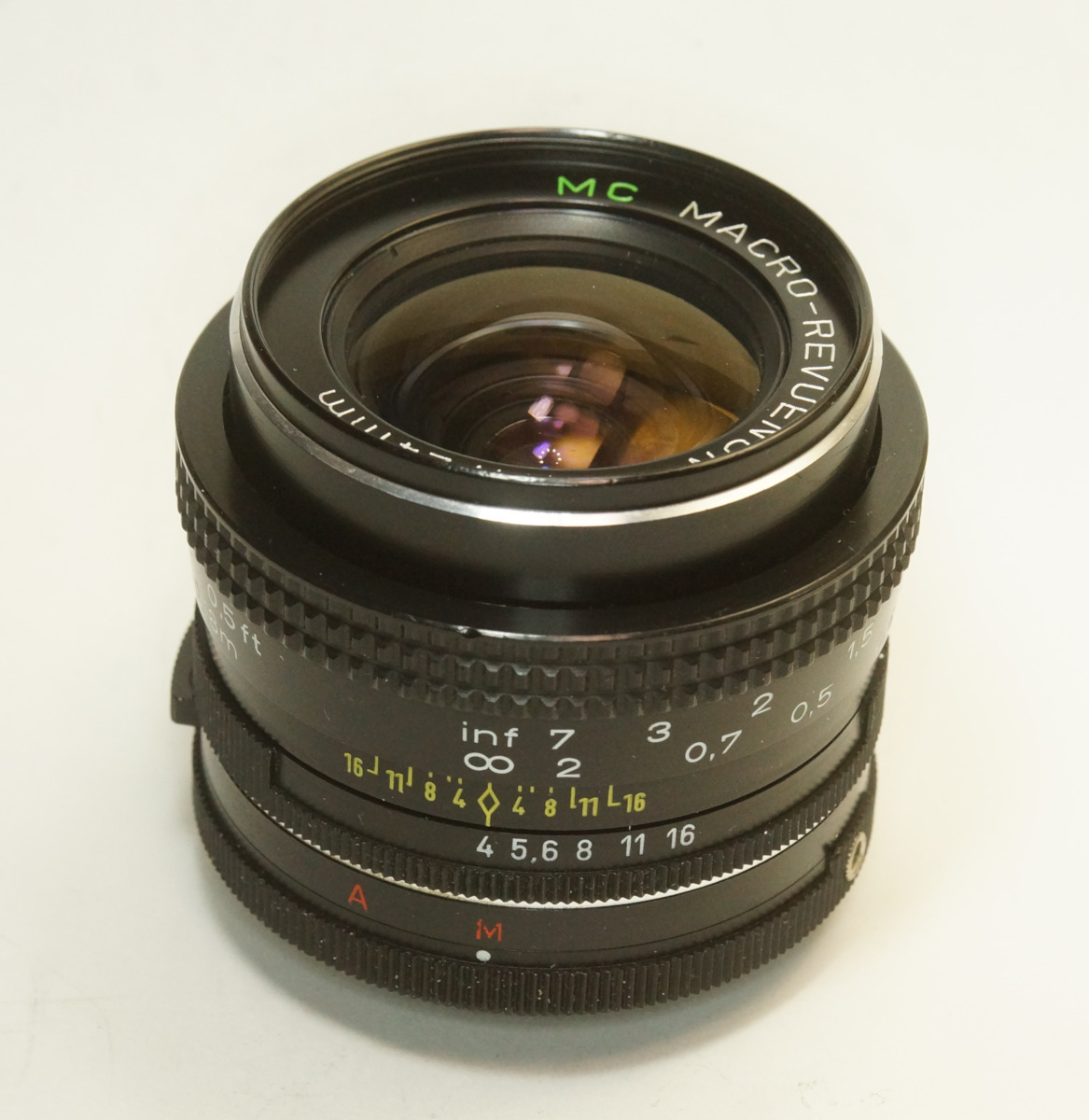 西ドイツ製 MC MACRO-REVUENON 1:4/24mm M42 2N-NS ENNA Macro-ENNALYT 広角マクロ