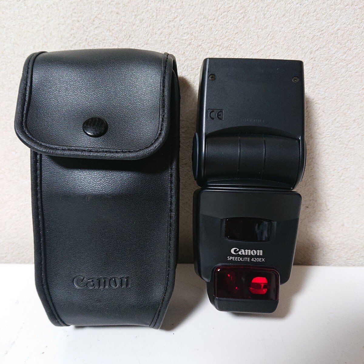 動作未確認の為ジャンク Canon キャノン フラッシュ SPEEDLITE 420EX 【3CM6071703】