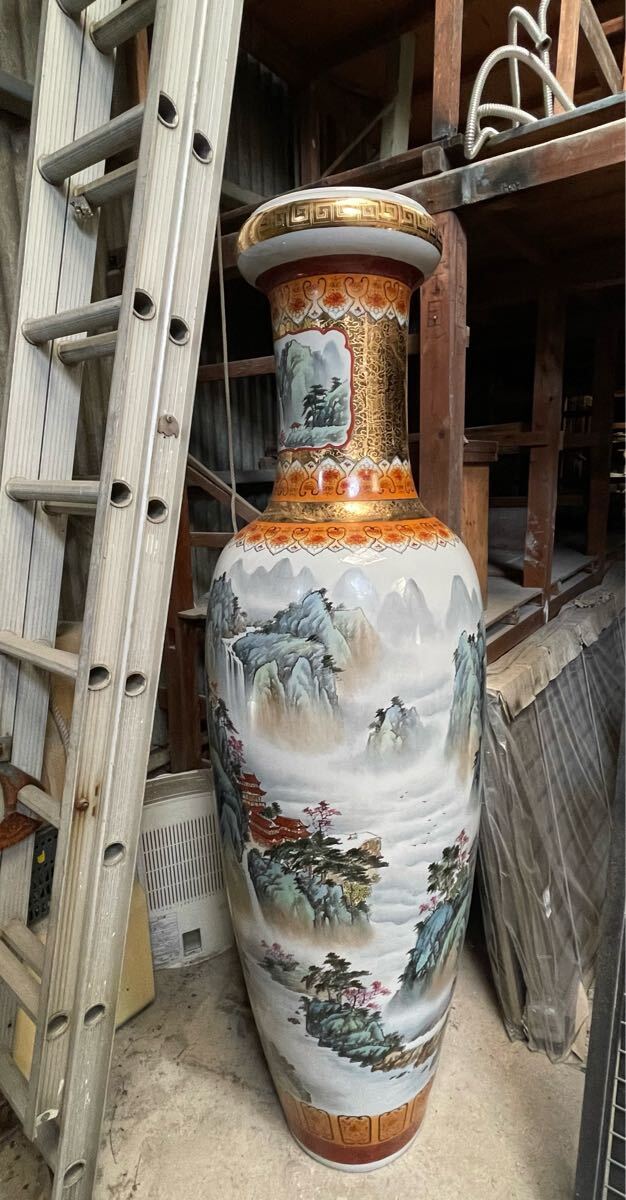 超大型陶器花瓶 約250cm 良好な状態で使用. 発送なし、取りに来れる方 。