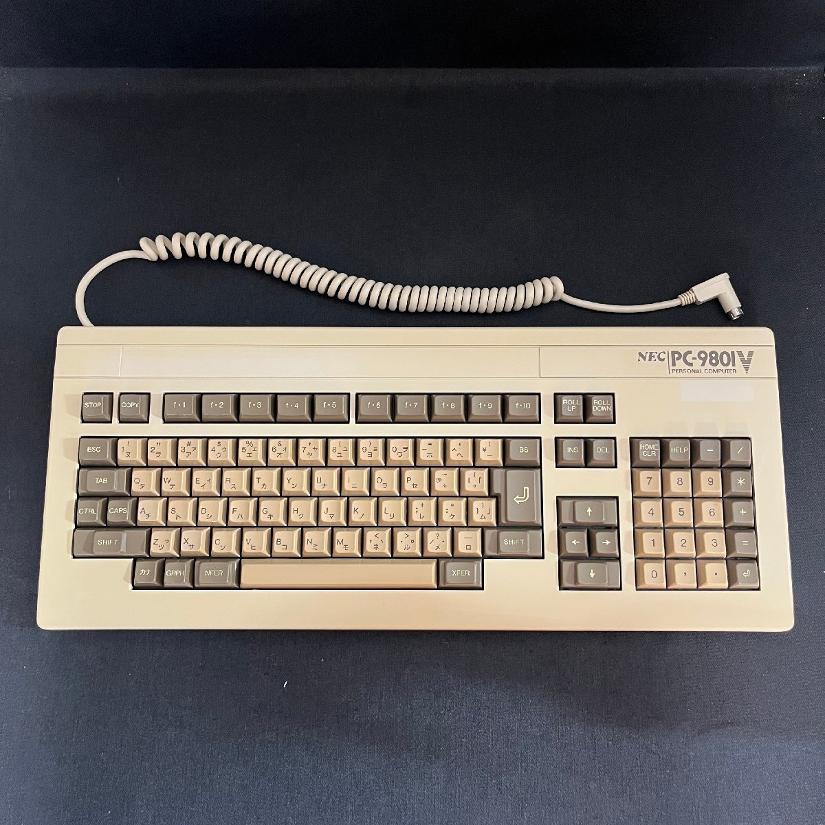 M048　NEC　PC-9800用キーボード　PC-98　分解洗浄、清掃、メンテナンス、動作確認済