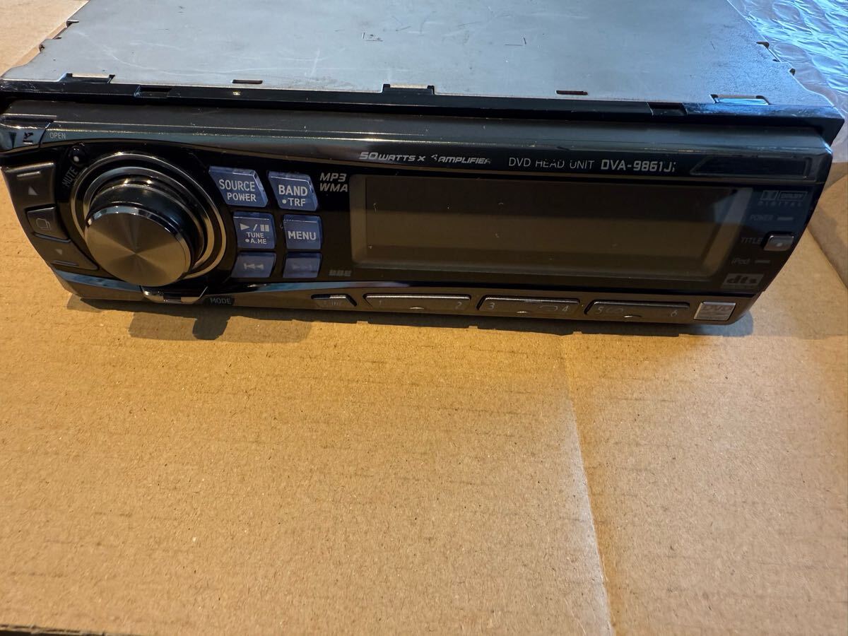 ★最終型★ アルパイン ALPINE DVA-9861Ji DVDプレーヤー