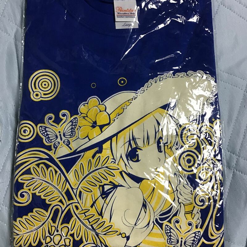 深崎暮人 Tシャツ Lサイズ ロイヤルブルー K-BOOKS Tシャツフェア2009