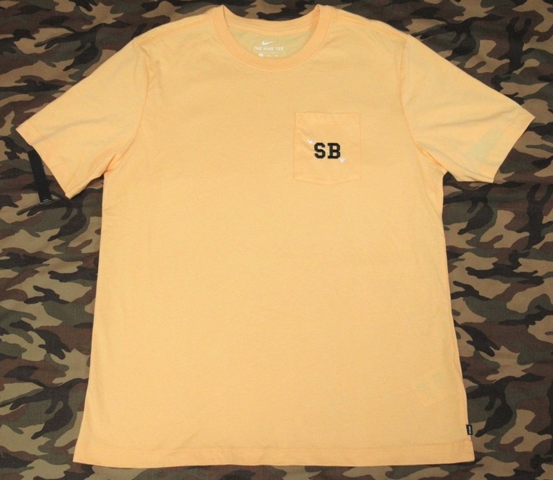NIKE SB SWEETHRT E Tシャツ イエロー L ナイキ スケートボーディング スケボー ポケット 黄色 オレンジ 矢 BV7036-251
