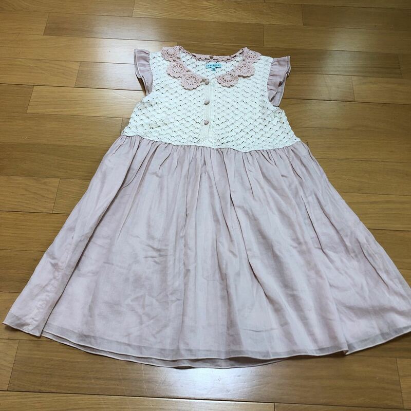 トッカ　ワンピース　120センチ　キッズ　ジュニア　女の子　ニット　tocca