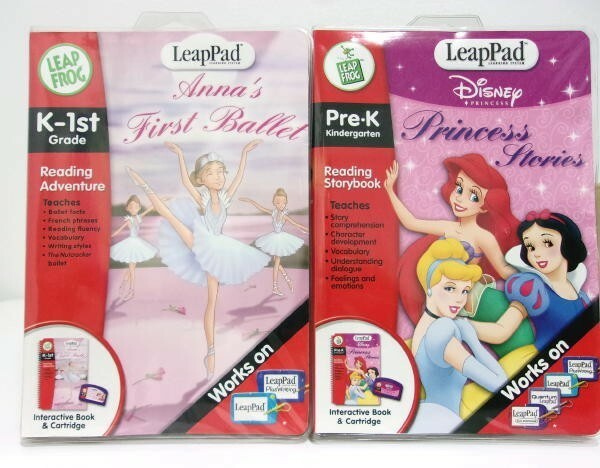 英語教材★LEAP FROG★リープフロッグ★LeapPad★リープパッド★Anna' First Ballet★Princess Stories★２セット