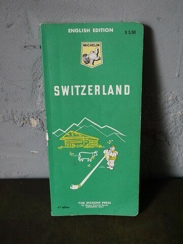 【送料370円】USA買付 1960年～70年初期頃 ミシュラン ブック [ozc-03]!!!検モーターサイクル/ビバンダム雑貨！