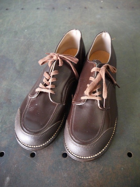 【同梱ＯＫ】USA 1950年頃 レザーシューズ キッズ サイズ 未使用品！検/アメリカン/キッズシューズ/子供用革靴！