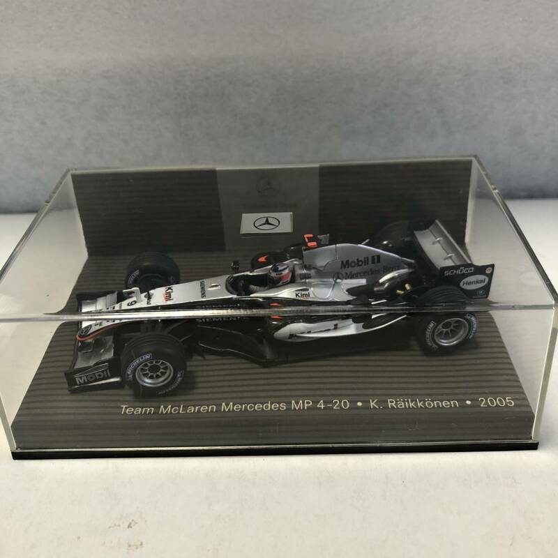 激レア絶版希少！Mercedes Benz別注！Teme McLaren Mercedes MP4ー20！キミ ライコネン！2005！ミニチャンプス！新品未使用！入手困難！