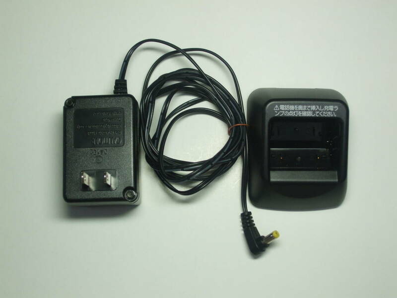 PHS（PS5C-NS／NEC）用の充電器＆充電台　セット