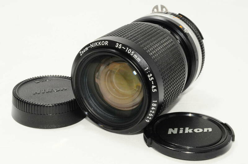 【極上美品】ニコン Nikon Ai-s 35-105mm f3.5-4.5 143