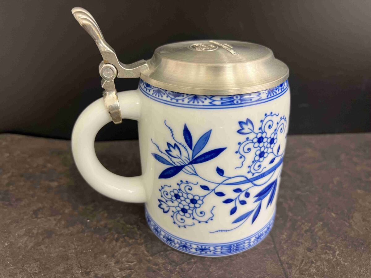 CT11008　 HUTSCHENREUTHER ポーセリン・ビールジョッキ キリンビアマグコレクション フッチェンロイター 陶器 ドイツ製 美品