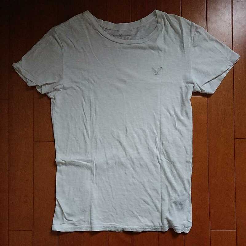 AmericanEagleアメリカンイーグル半袖Tシャツ(白)sizeS程度