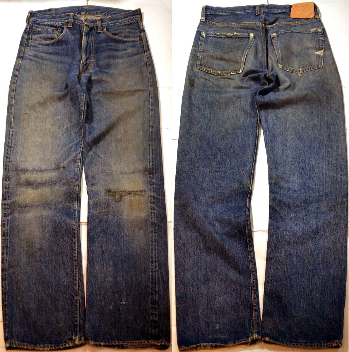 t350/LEVIS501ZXX ギャラ入り ヴィンテージ 色落ち抜群 グッドサイズ！