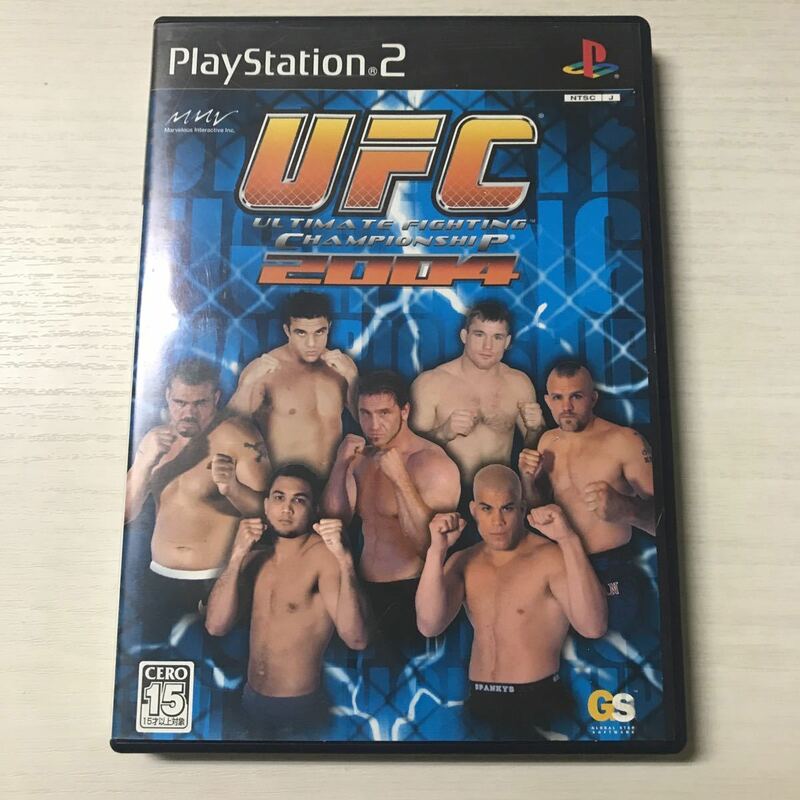(SEH343) PS2ソフト UFC 2004 ULTIMATE FIGHTING CHAMPIONSHIP (JAN)4988110021626中古品
