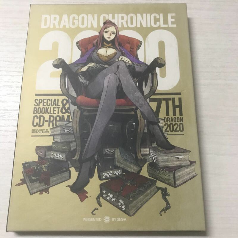 (SEH0419)CD 7TH DORAGON セブンスドラゴン ドラゴンクロニクル2020 スペシャルブックレット＆CD-ROM 中古品