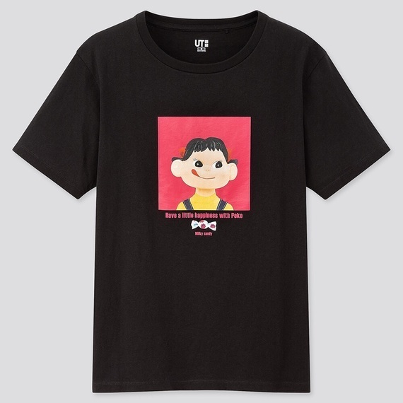 送料込み　ユニクロ　UT　ペコちゃん　レディース　半袖　Tシャツ　XXLサイズ　白色　綿100％　新品未使用