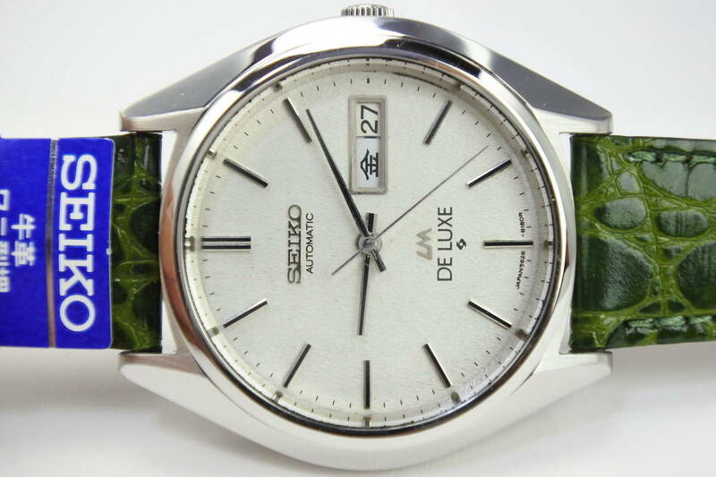 ☆☆☆ロードマチック最終モデル 1974年製　SEIKO ロードマチックDE LUXE２５石5606-7350　自動巻紳士腕時計　28800振動　SEIKOベルト 美品