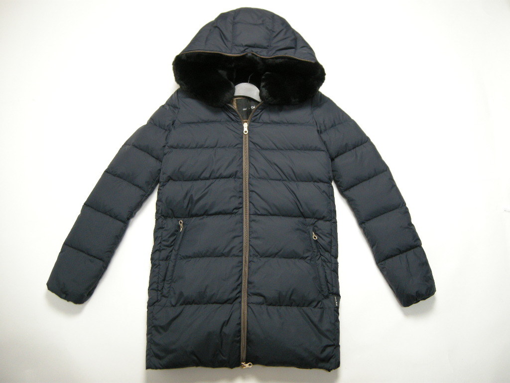 定15.1万■サイズ38(XS-S相当)新品 本物DUVETICAデュベティカCARYSDUEカリスドゥエ/ファー付ダウンコート/ダウンジャケットcarysレディース