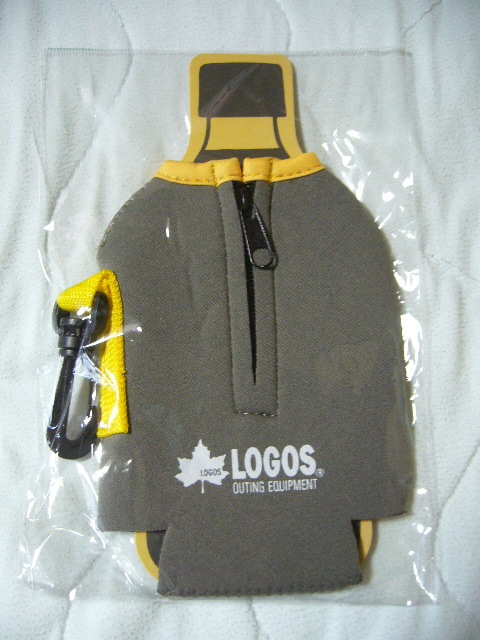 LOGOS ロゴス ペットボトルホルダー　500用　ブラウン　未開封　未使用　。