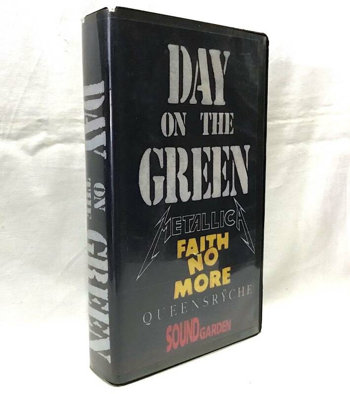 VHS【DAY ON THE GREEN】45分/METALLICA/FAITH NO MORE/QUEENSRYCHE/SOUNDGARDEN/MTV ’91