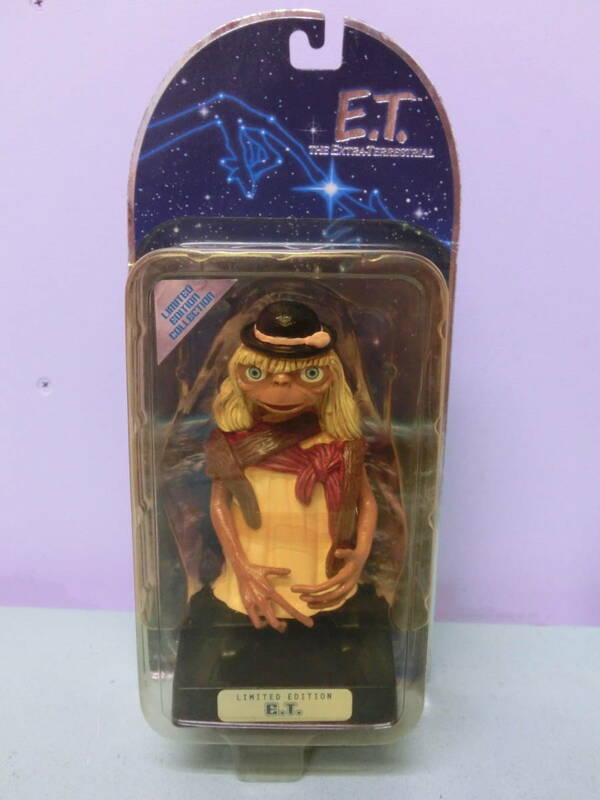 映画 E.T.◆フィギュア人形◆2001年 トイザラス イーティー限定 女装バージョン 置物 SF スティーヴン・スピルバーグ 宇宙人 ET