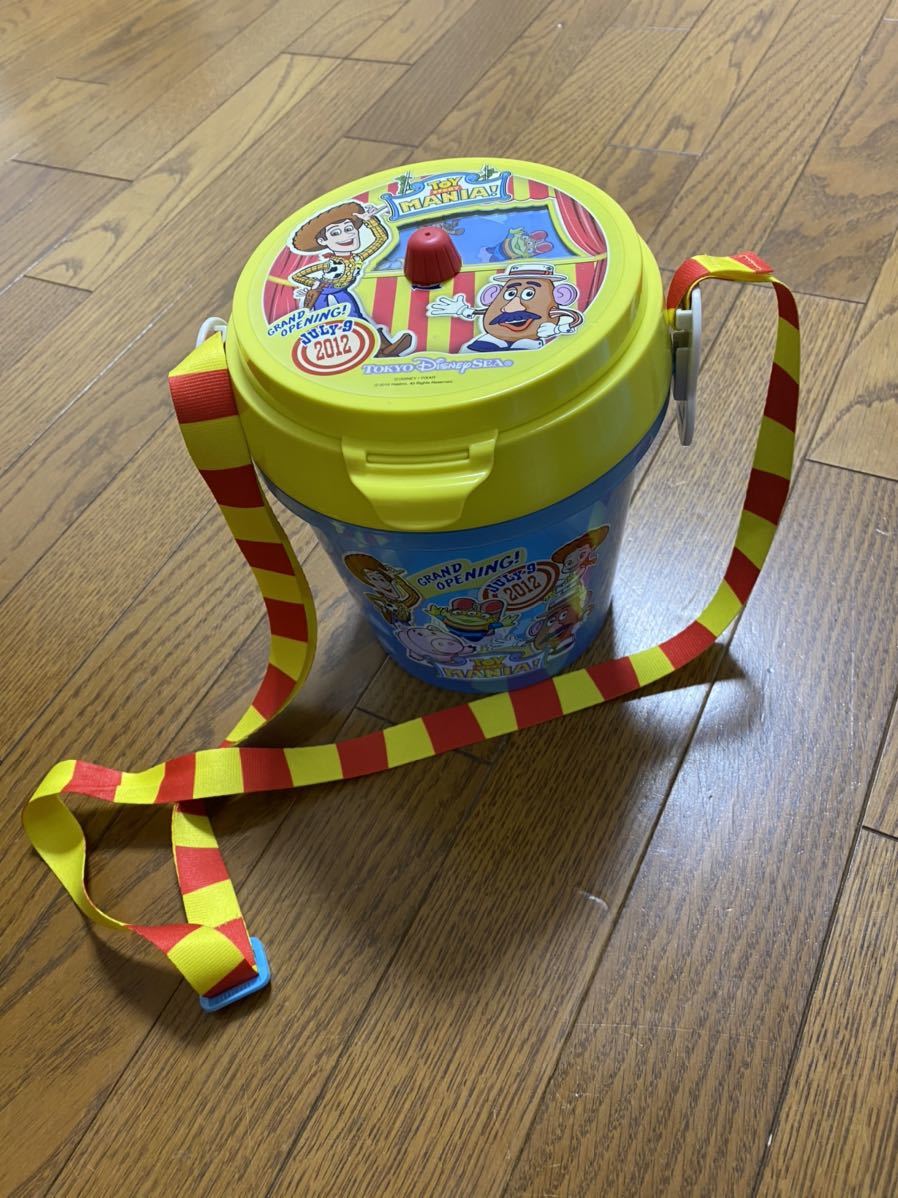 東京 ディズニーシー　トイストーリーマニア　ポップコーン バケツ　正規品 トイストーリー トイマニポップコーンバケット ディズニー