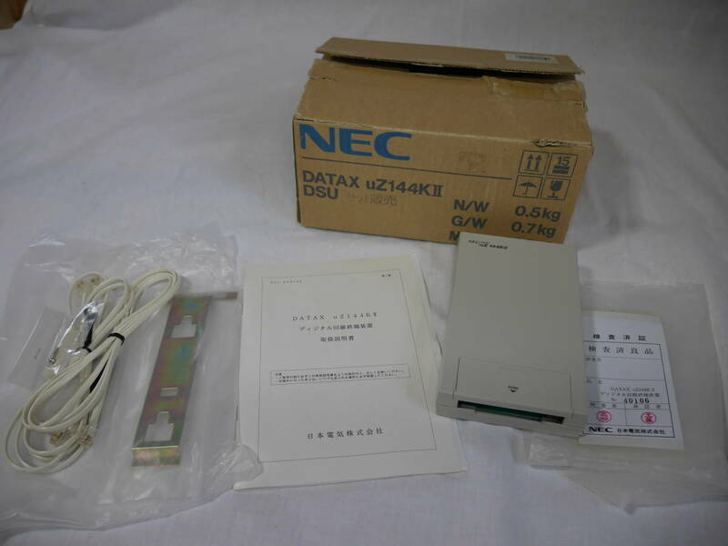 NEC DATAX uZ144KⅡ DSU デジタル回線接続装置