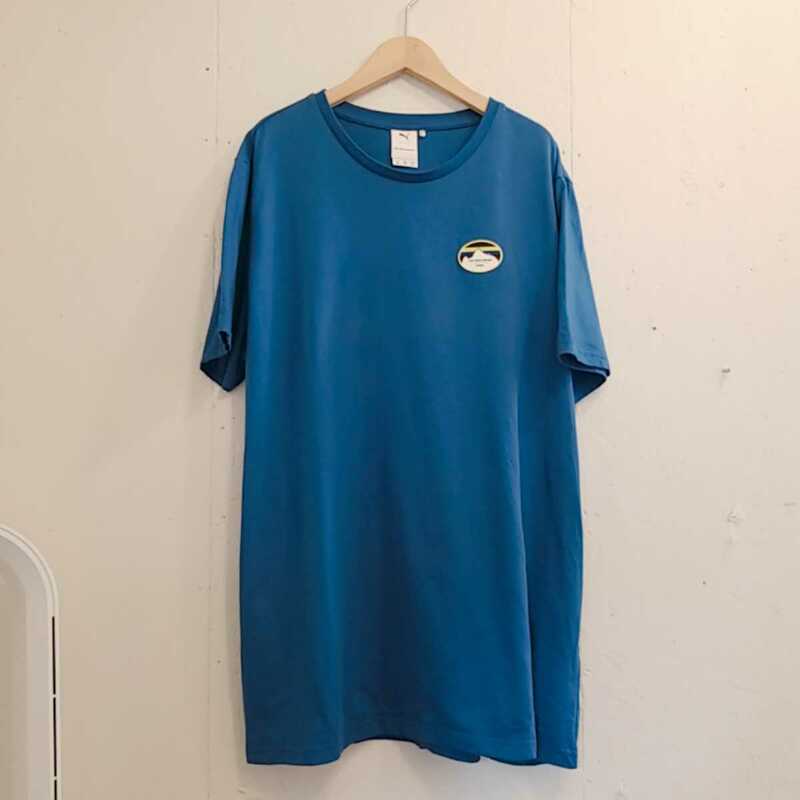 定価7700円 2019AW PUMA x LES BENJAMINS プーマ レスベンジャミン Tシャツ ブルー 02F1302