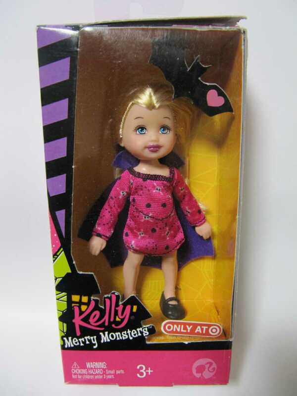 MATTEL 2008 限定品 Barbie Kelly バービー 妹 ケリー Merry Monsters ヴァンパイア バービー人形 マテル ケリークラブ Kelly club レア