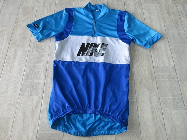 『 送料無料！』　★ 激レア！！《70's～80's ビンテージ ♪♪》【ナイキ・NIKE】 サイクルジャージ サイクリングシャツ・M