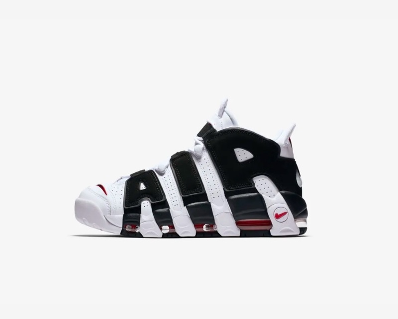 NIKE AIR MORE UPTEMPO US11 29cm white black versity red エアモアアップテンポ モアテン in your face