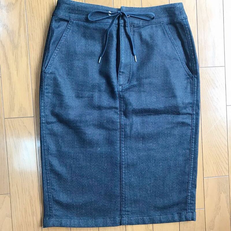C 美品 NOLLEY'S ノーリーズ デニムスカート サイズ36 (Sサイズ) 紺色 ネイビー