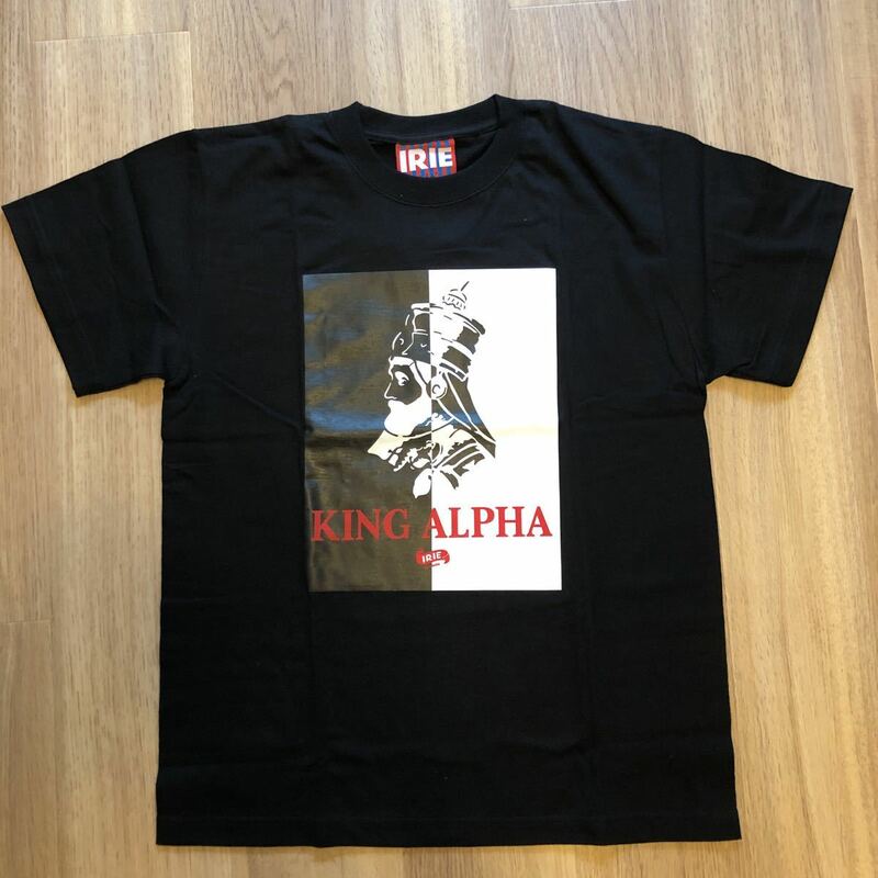 新品未使用 IRIE by IRIELIFE KING ALPHA Tシャツ ブラック サイズM